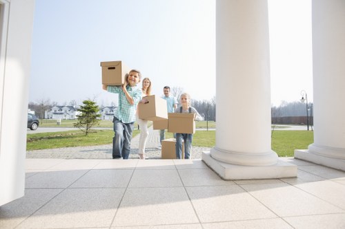 Careful furniture handling during a Southwark removal service