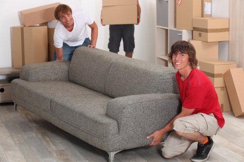 Commercial moving truck support for Southwark offices and shops