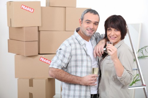 Local van service helping with flat move in Southwark